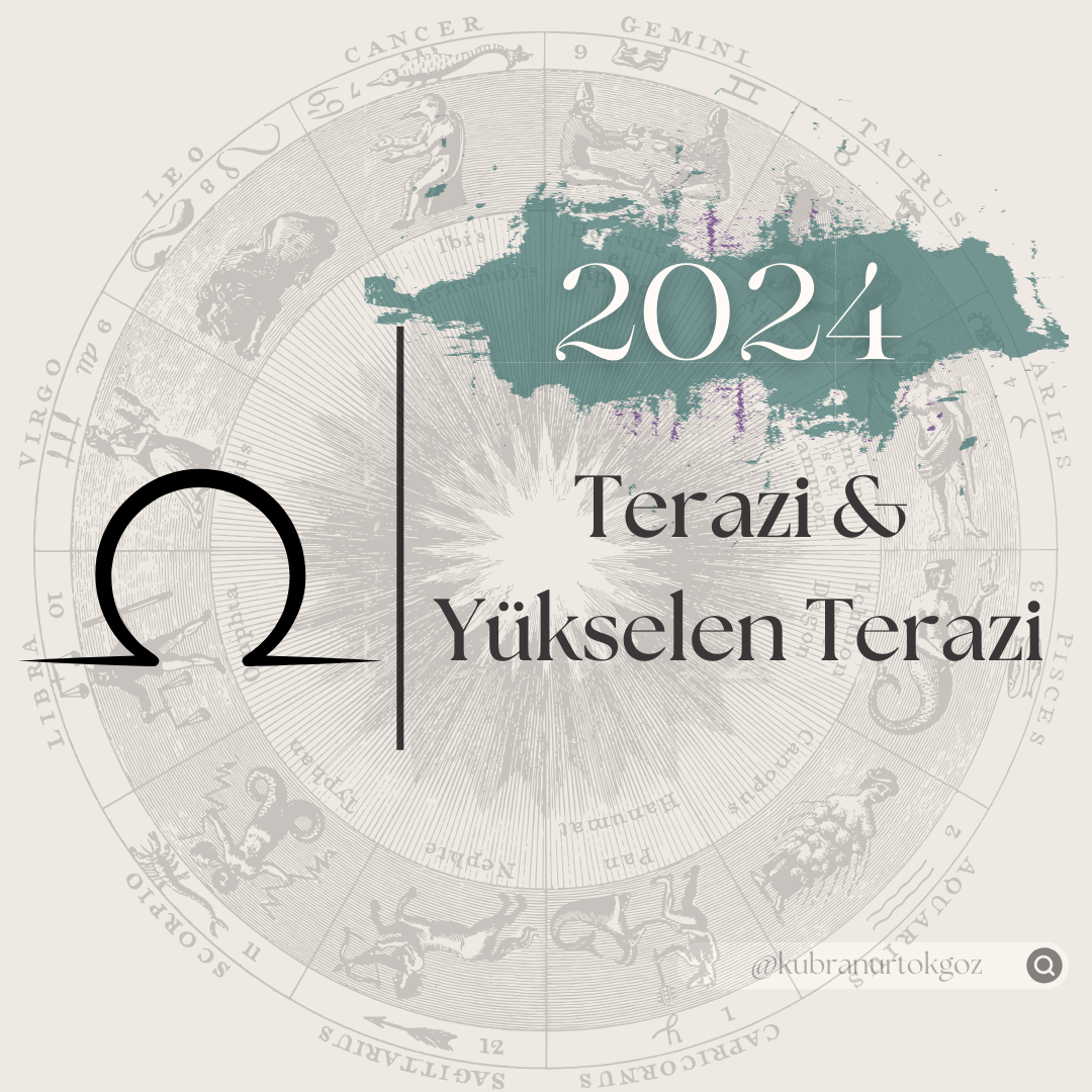 2024 yılında Terazi ve Yükselen Terazi
